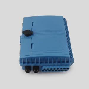 16 Port Outdoor Wall Mount Fiber Optic Splitter Box IP65 PC Plastic FDB BOX 