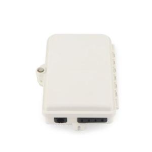 2 core 4 core 6core fiber box FTTH optic fiber box outdoor plastic 1 2 4 6 core fiber terminal box with SC/LC adapter